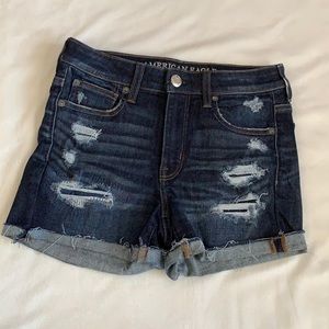 High-Rise Jean shorts